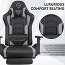 Titan Series Ergonomic Gaming Chair seat and backrest view